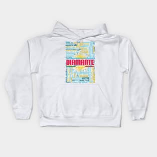 Wordart: Diamante Kids Hoodie